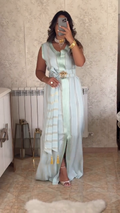 ✨ Caftan Nedjma Bleu Céleste – Élégance et modernité revisitées ✨
